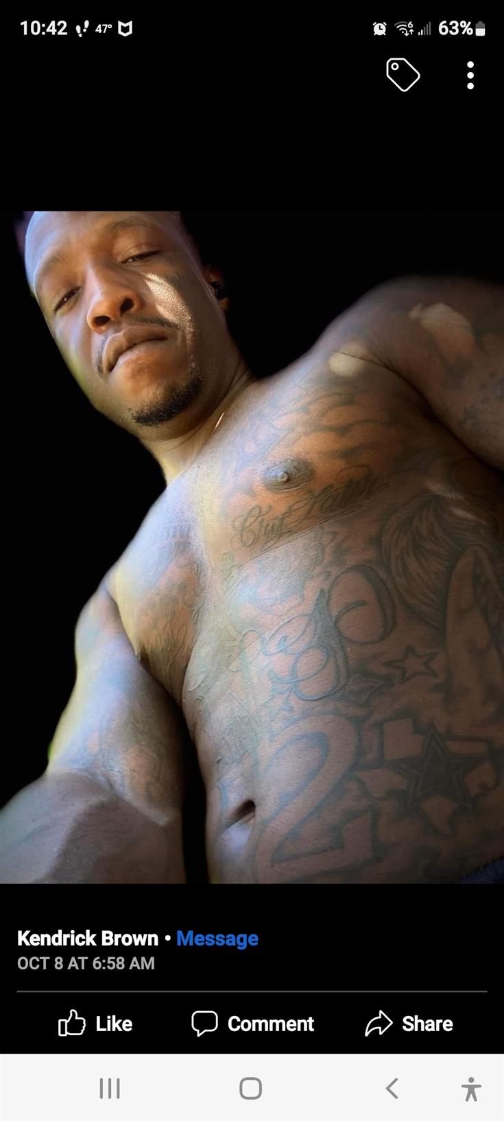 Ex Felon Kendrick Brown