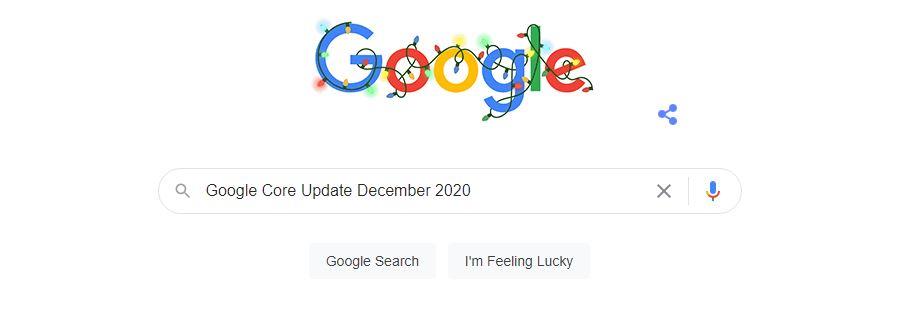 Google Core Update December 2020