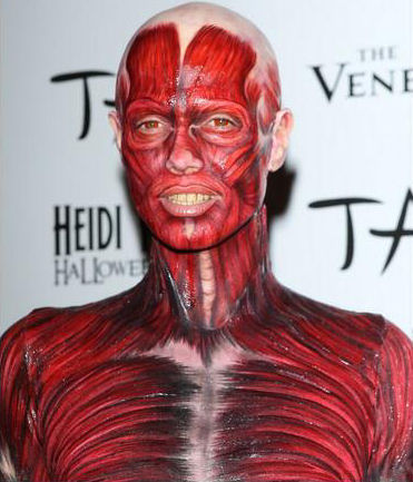 Heidi Klum's Corpse Halloween Costume