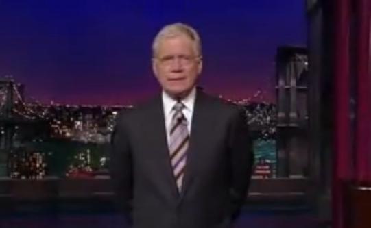 David Letterman Joking About Palin