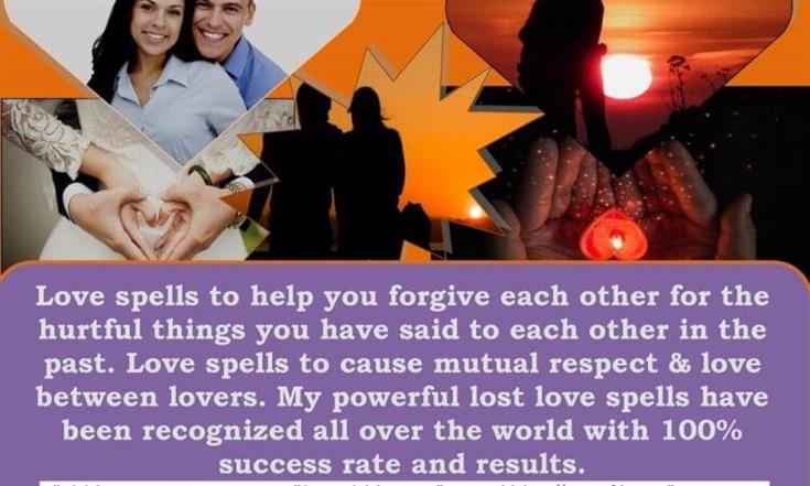 LOVE SPELLS TO RECONCILE AND RETURN YOUR LOST LOVE