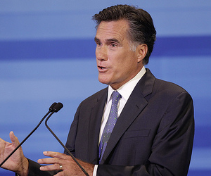 Mitt Romney at Earlier Debate