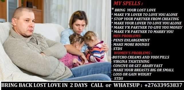 Powerful Witch doctor in Uganda & worldwide +27633