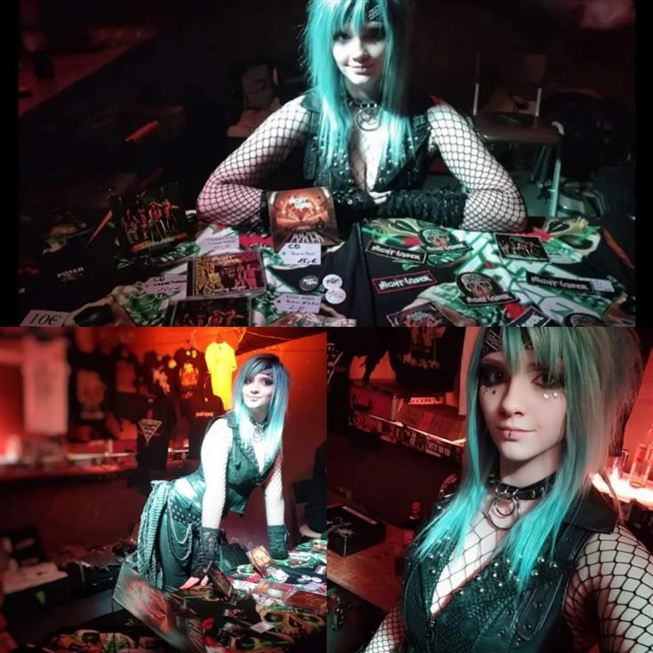 Ryu Sara (Night Laser GbR) Merch Girl