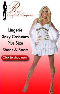 Sexy Halloween Costumes & Lingerie