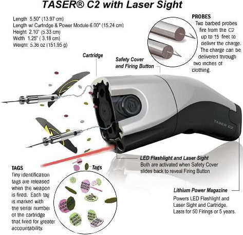 Taser C2 Stun Gun with Laser Sight