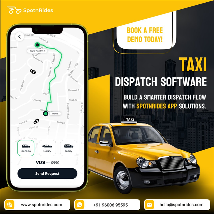 taxi dispatch software.